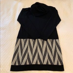 Super cute Black & White Sweater Dress